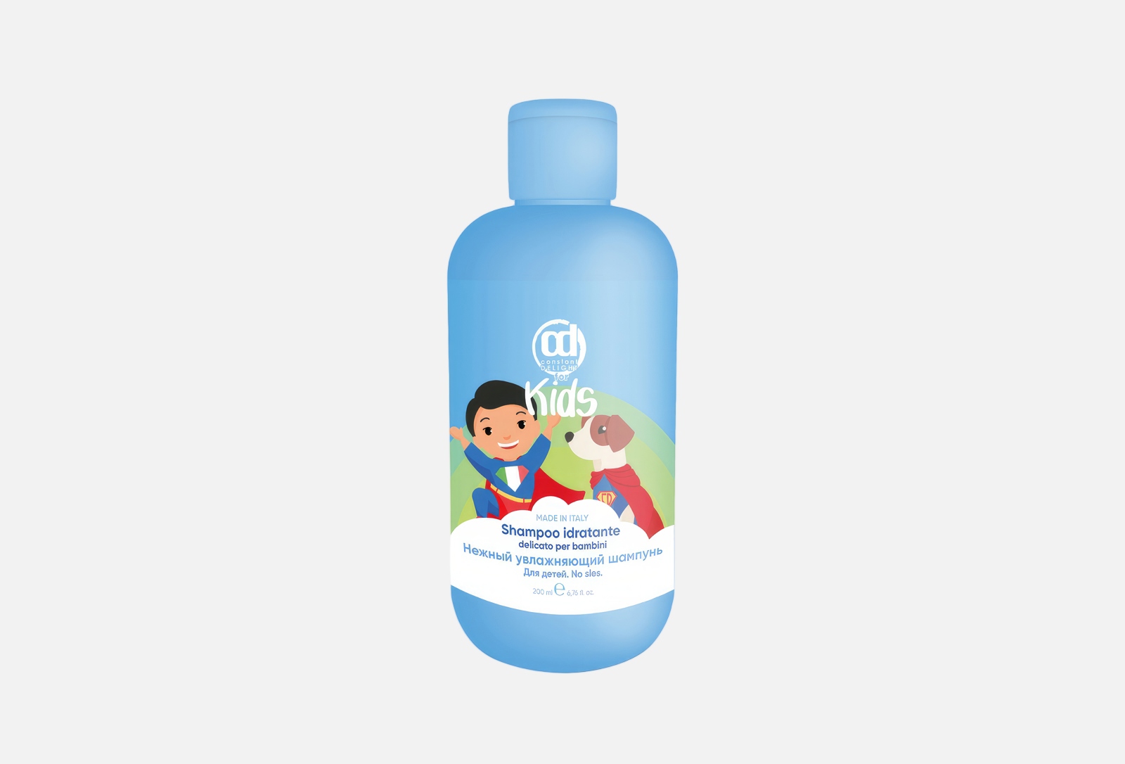CONSTANT DELIGHT УВЛАЖНЯЮЩИЙ ШАМПУНЬ ДЛЯ ДЕТЕЙ delicato per bambini 200 ...