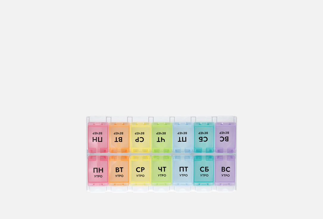 

Таблетница ПИЛЮЛЯ, На неделю Ультра 1 шт