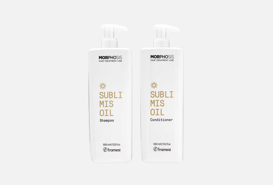 Изображение товара Набор для волос: Шампунь + Кондиционер Framesi MORPHOSIS SUBLIMIS OIL