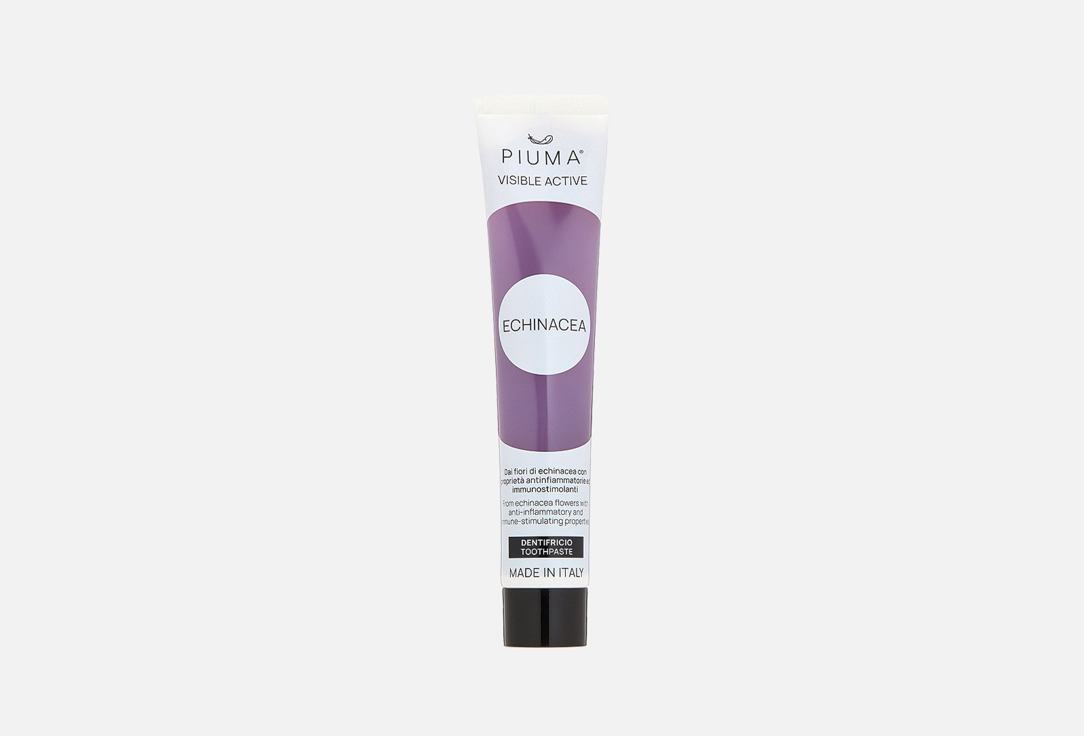 

Зубная паста PIUMA, Visible active toothpaste with echinacea 75 мл