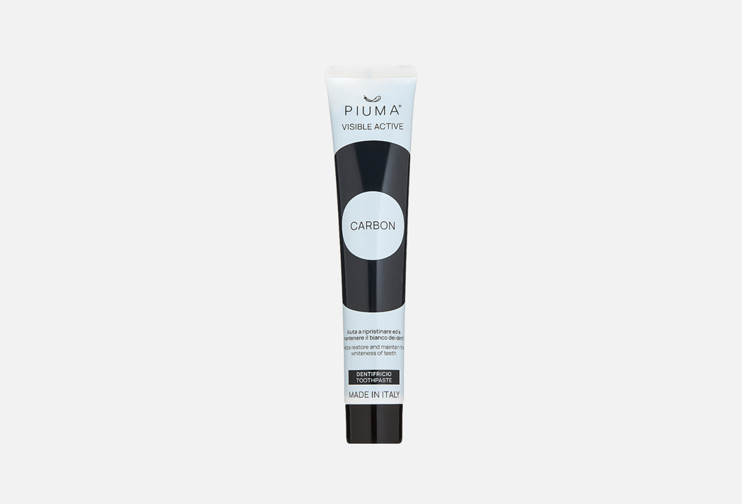 

Зубная паста PIUMA, Visible active toothpaste with bamboo carbon 75 мл