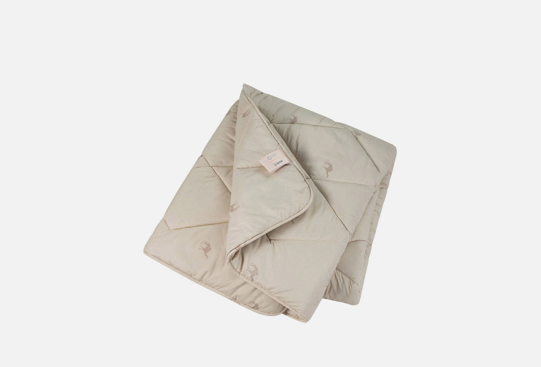 Изображение товара Одеяло MOYЁ HOME караван 200х220 см верблюжья шерсть и микрофибра