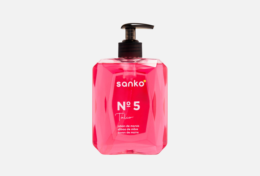 

Жидкое мыло для рук SANKO, №5 Тальк 500 мл