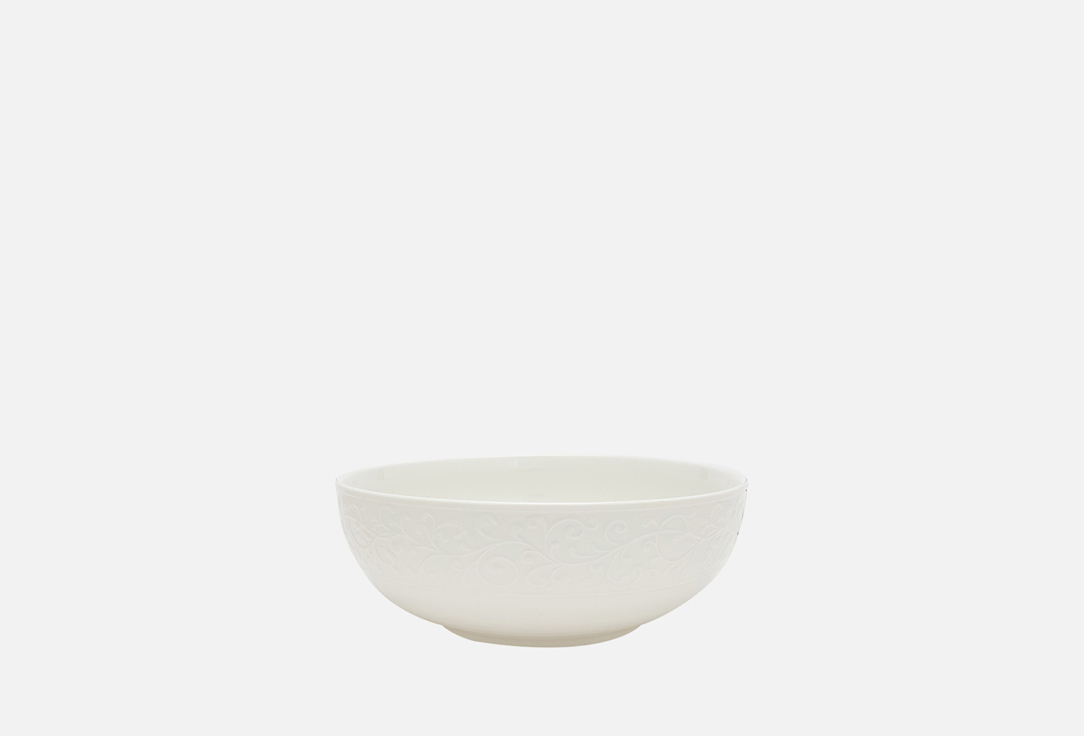 Изображение товара Салатник Floral из фарфора диаметр 20 см и объем 1500 мл – изысканная посуда для сервировки