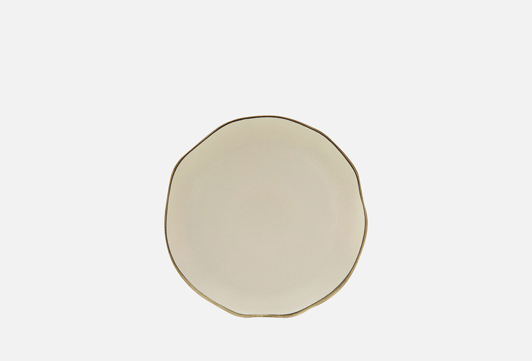 Изображение товара Тарелка обеденная Two Eight Home Chef Shell, серо-бежевая