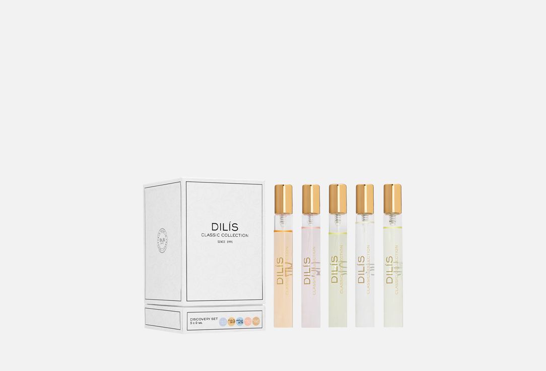 

Парфюмерный набор DILIS, Classic Collection (№16, №19, №21, №30, №46) 5 шт