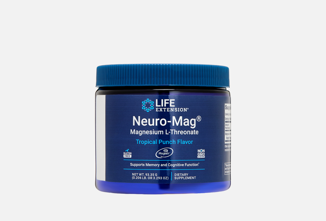 

Магний LIFE EXTENSION, 144 мг в порошке 93.35 г