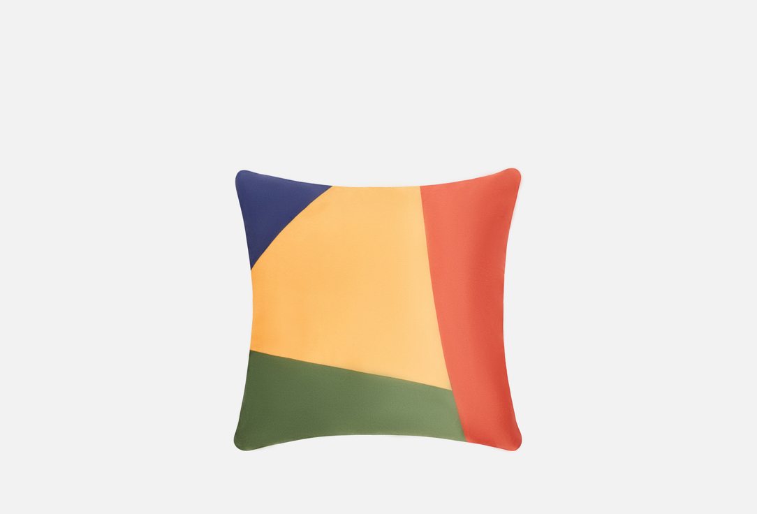 Изображение товара Декоративная подушка Moroshka Kira, blue, orange, green, 40х40