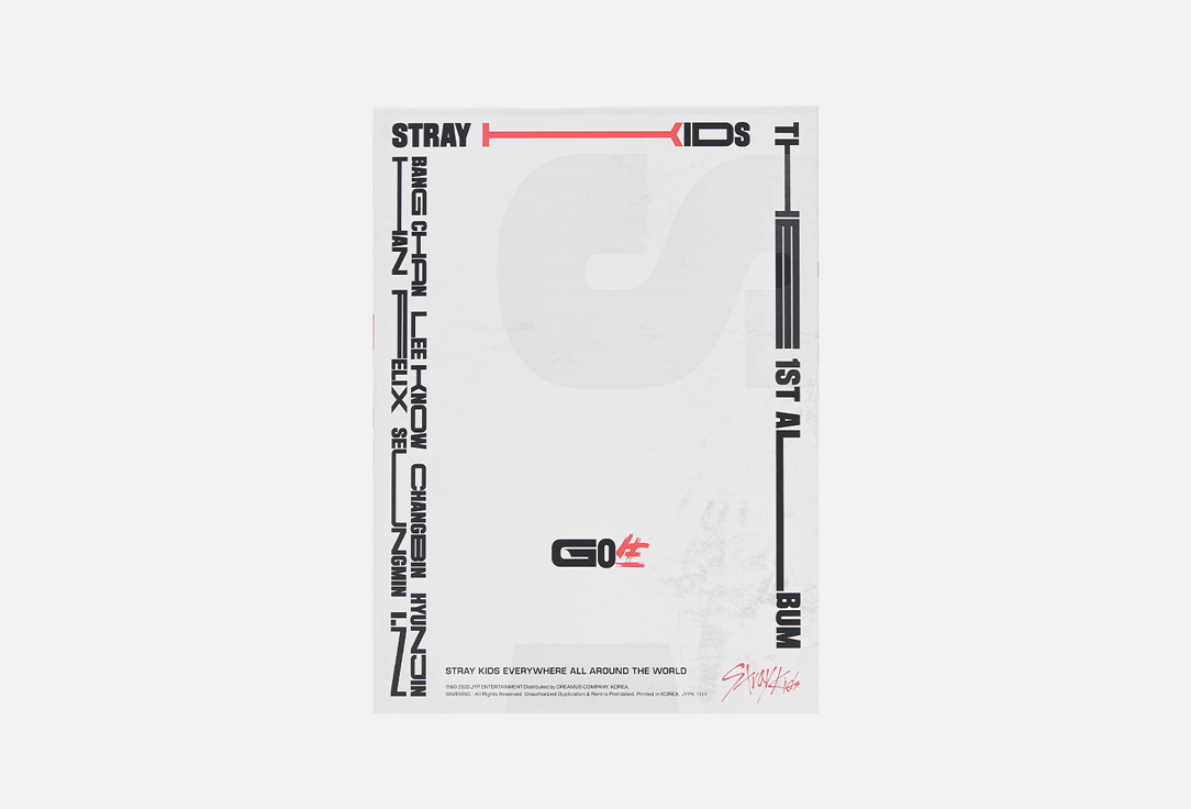 

Музыкальный альбом STRAY KIDS, 1ST ALBUM GO LIVE Random Ver. 1 шт