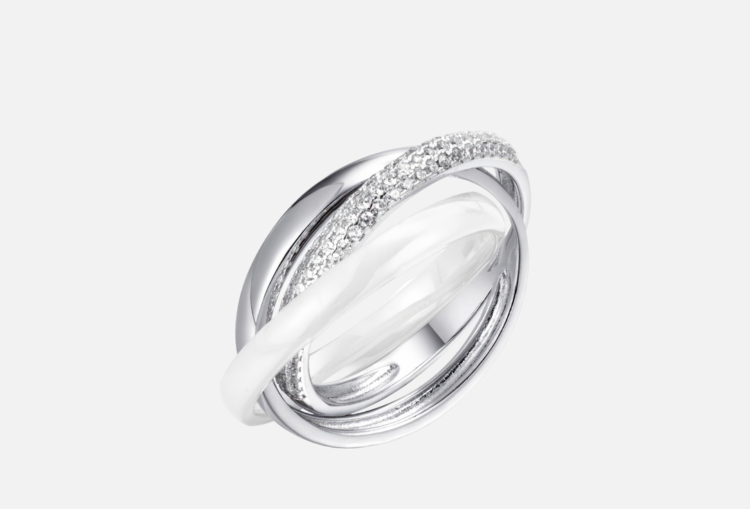 Изображение товара Серебряное кольцо Fresh Ring с фианитами 925 пробы для женщин
