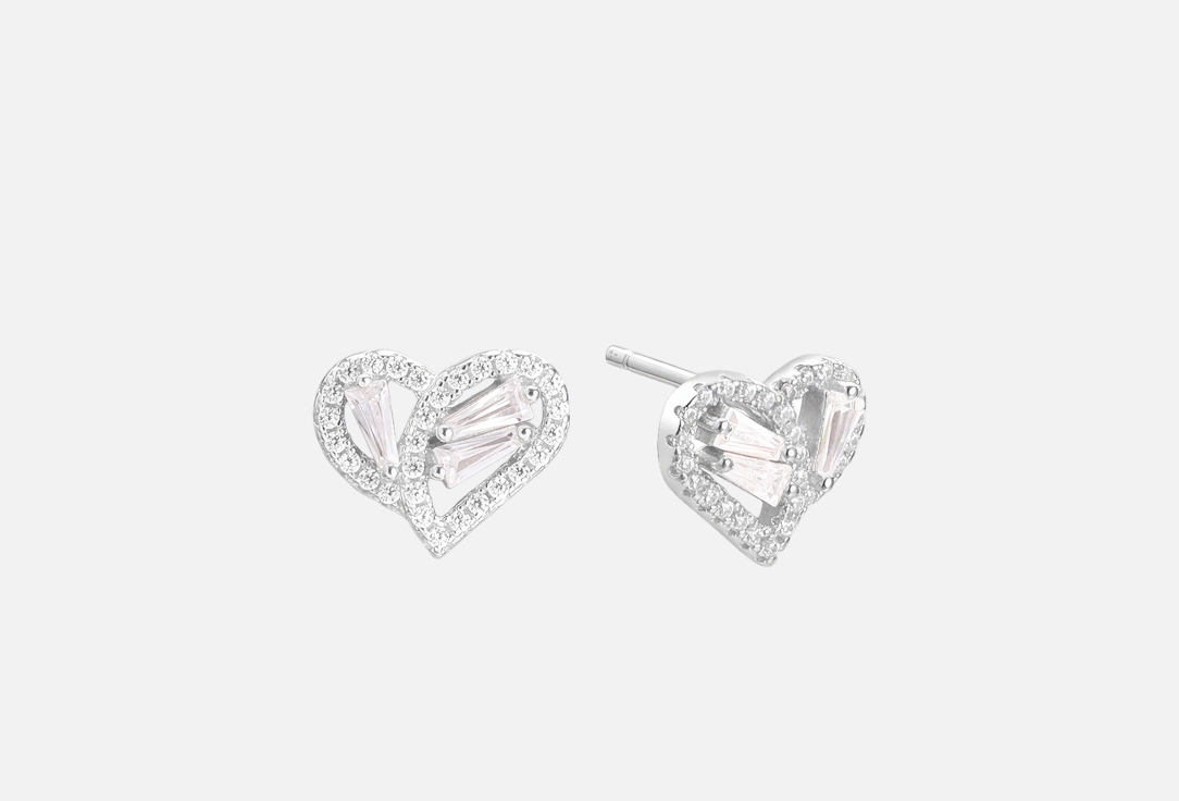 Изображение товара Серебряные серьги Fresh Earrings с фианитами 925 пробы для женщин