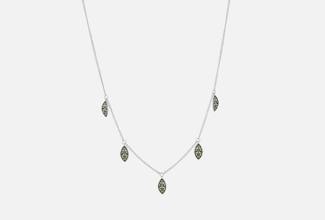 Изображение товара Колье серебряное NANACODE Листики