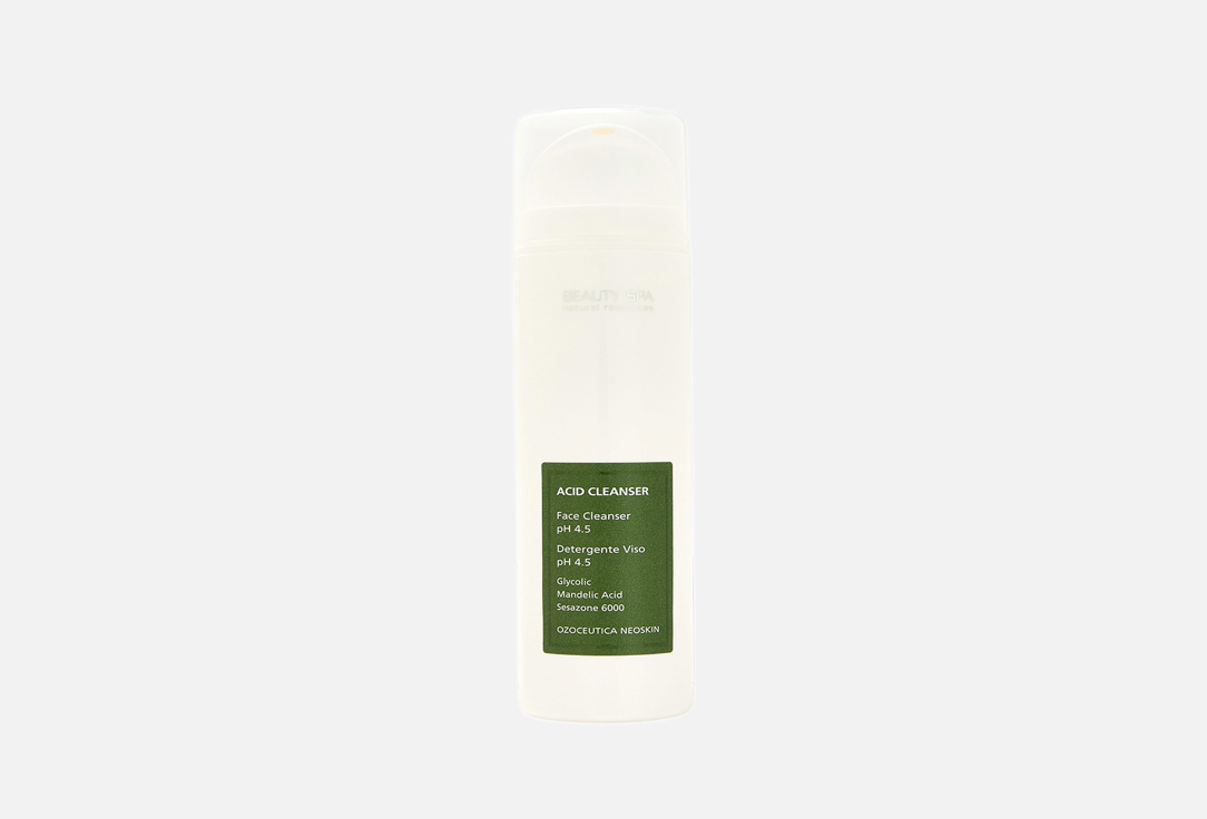 

Миндальный тоник для лица с озоном BEAUTY SPA NATURAL RESOURCES, Acid cleanser Face cleanser ph 4.5 150 мл
