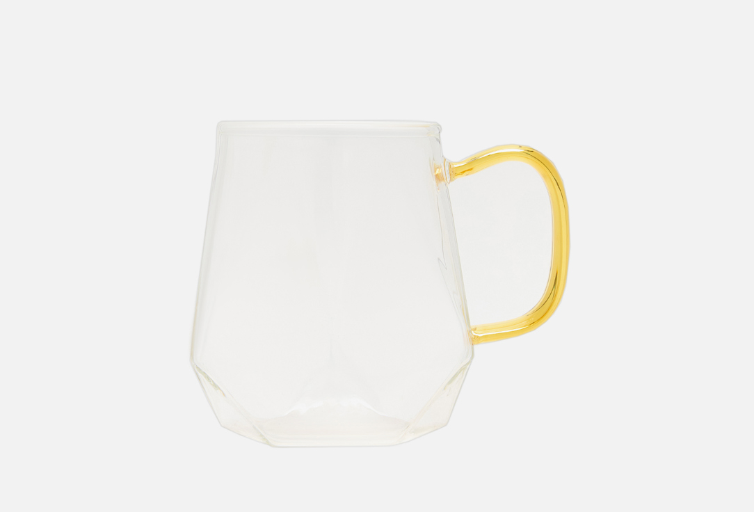 Изображение товара Кружка Kimberly PREMIUM, Кристалл с золотой ручкой