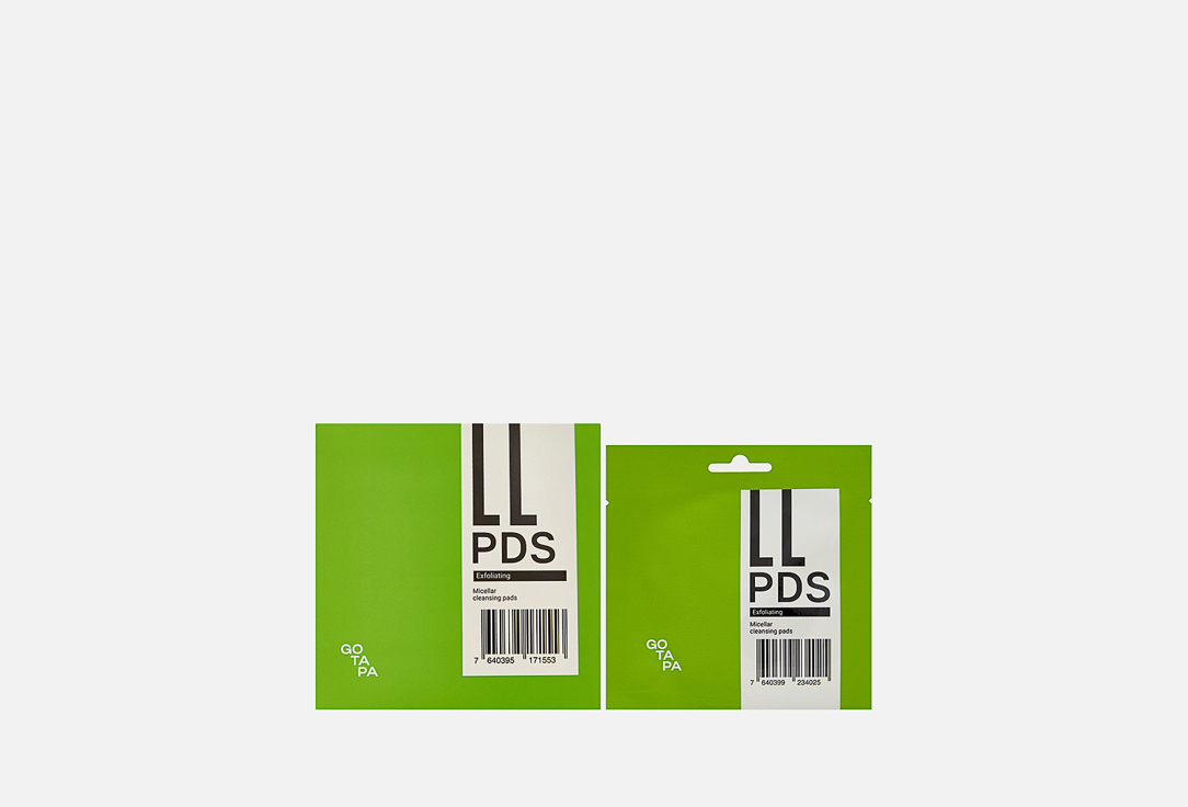 Изображение товара Мягкие очищающие пэды Go Tapa Micellar для лица 7 шт Korea