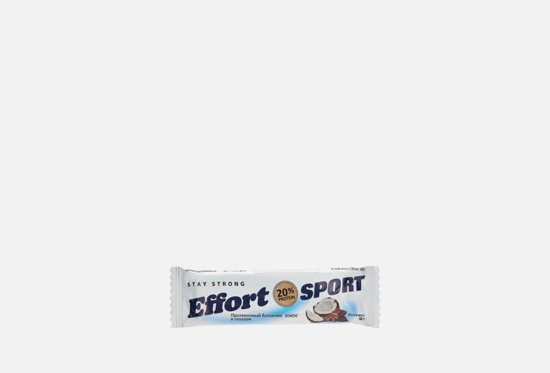 

Протеиновый батончик в глазури EFFORT, Sport кокос 40 г