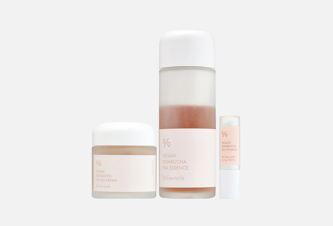 Изображение товара Набор для ухода за кожей лица и губ Dr. Ceuracle Vegan Kombucha Special Set