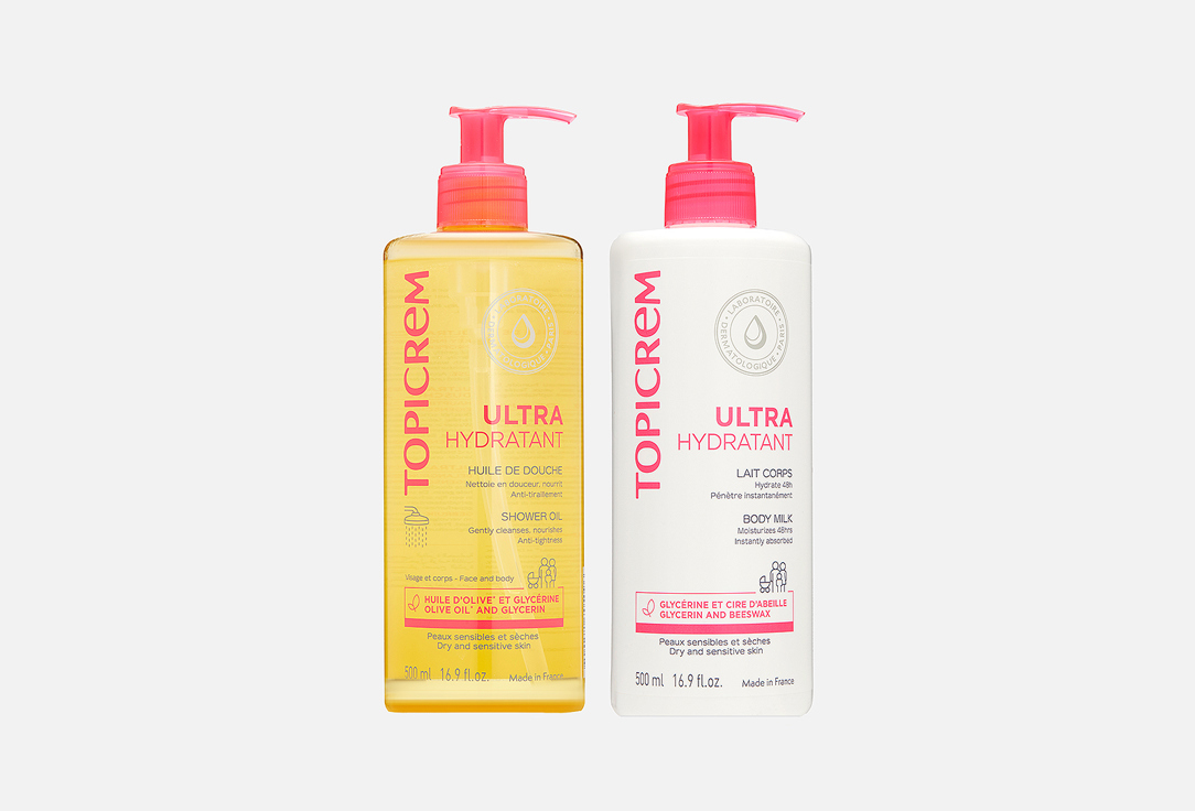 

Набор для ухода за телом TOPICREM, SET Ultra-Hydratant 2 шт