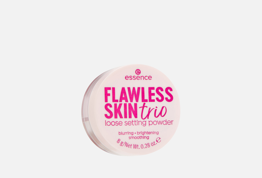 Изображение товара Рассыпчатая пудра для лица Essence Flawless skin trio
