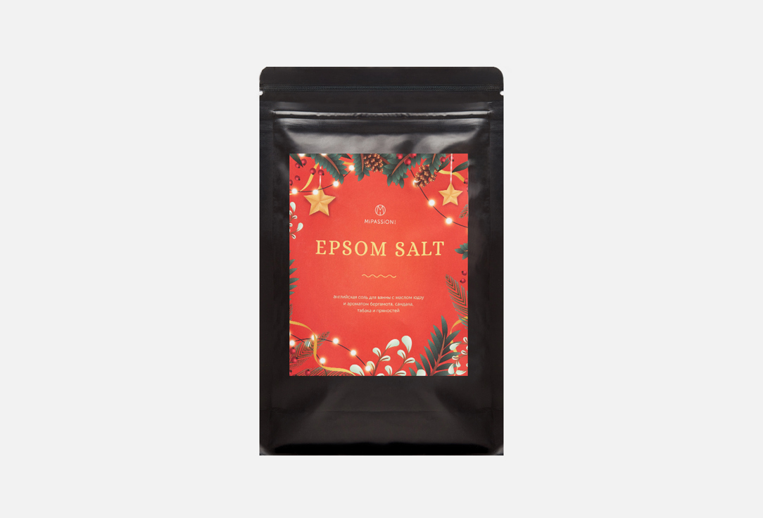 Английская соль для ванны MIPASSION Epsom salt with yuzu oil 500 г