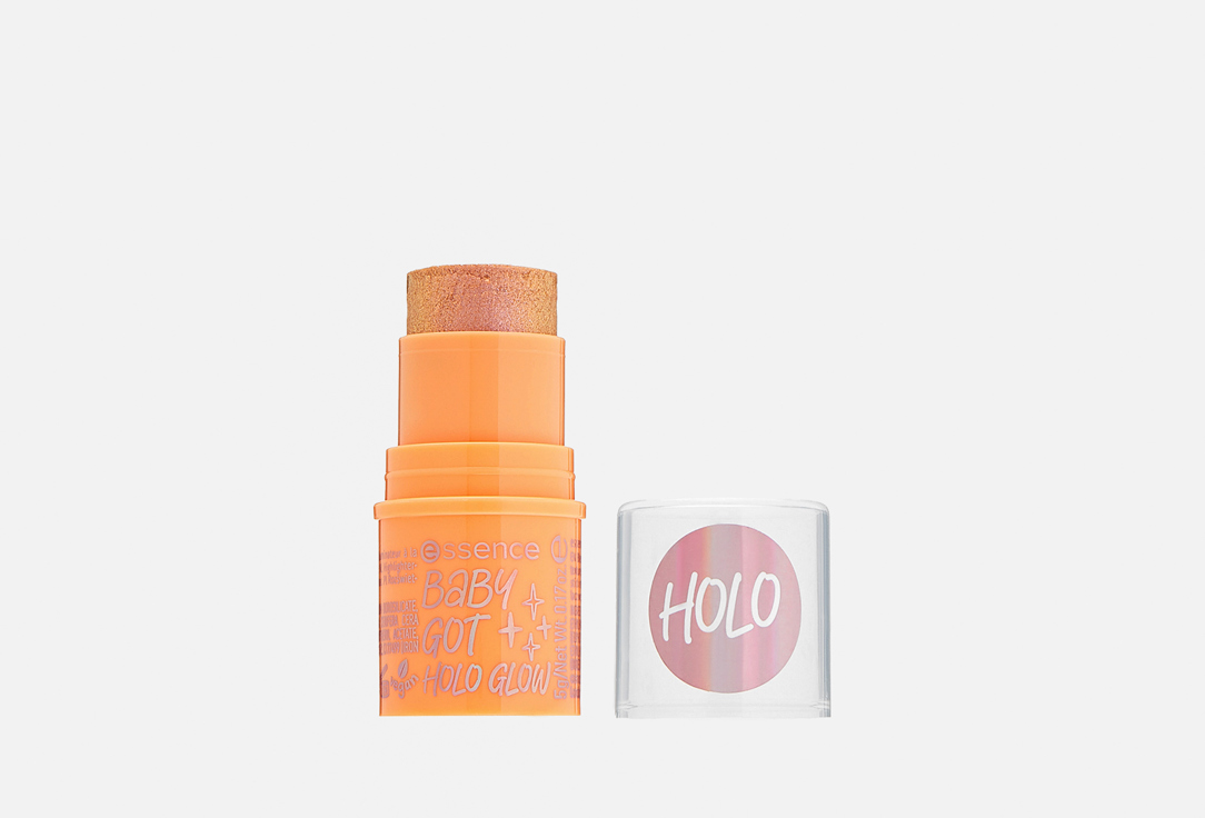 Хайлайтер для лица в стике ESSENCE Baby got holo glow 5 г