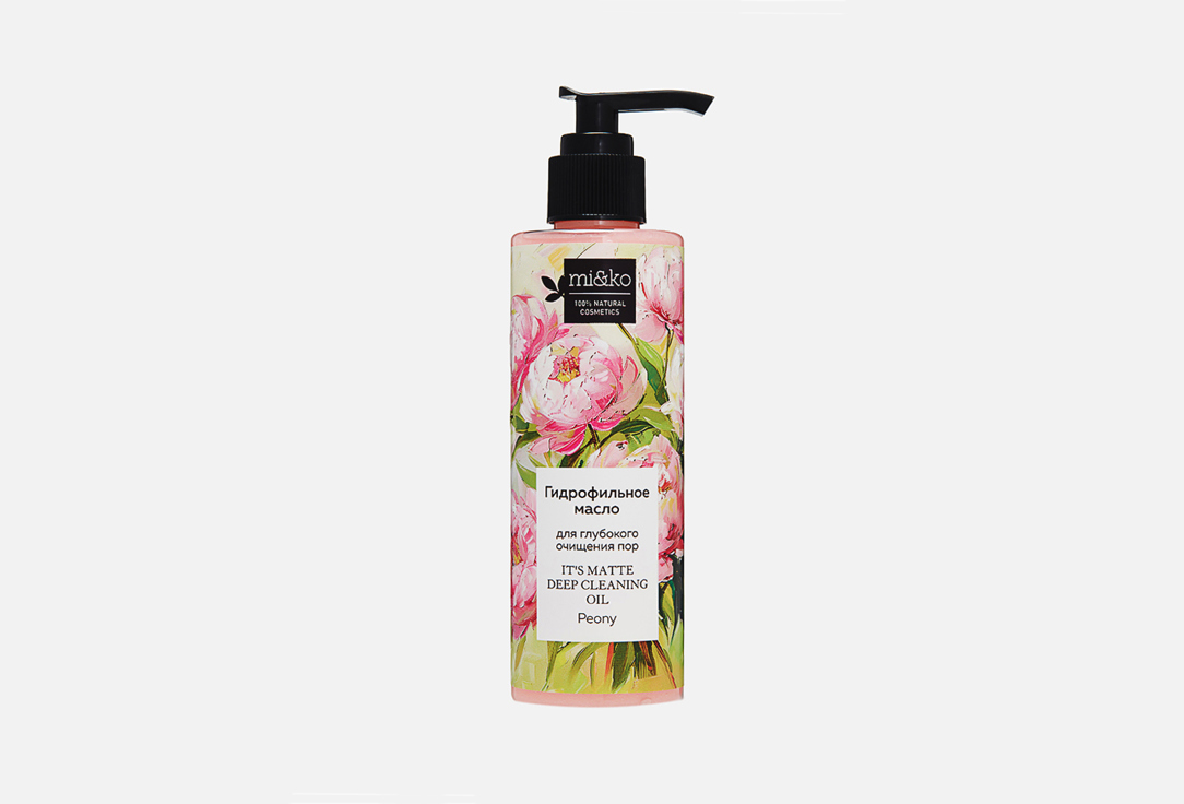 Изображение товара Гидрофильное масло для глубокого очищения пор MiKo Deep cleaning oil Peony
