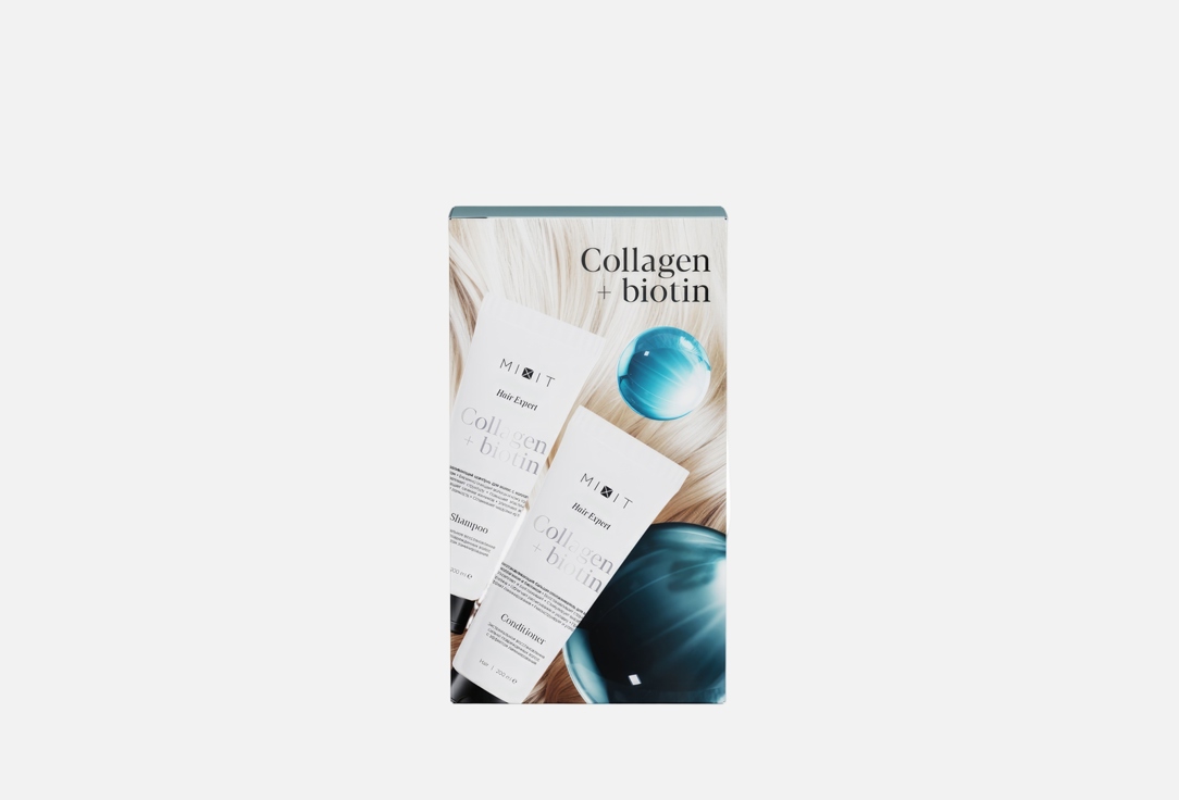 Набор для салонного ухода за волосами MIXIT Hair Expert Collagen + Biotin 2 шт
