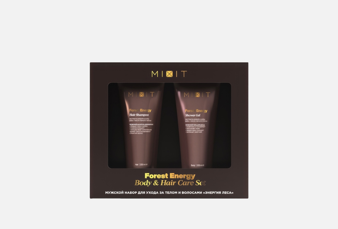 

Набор для ухода за телом и волосами MIXIT, Forest Energy Body & Hair Care 2 шт