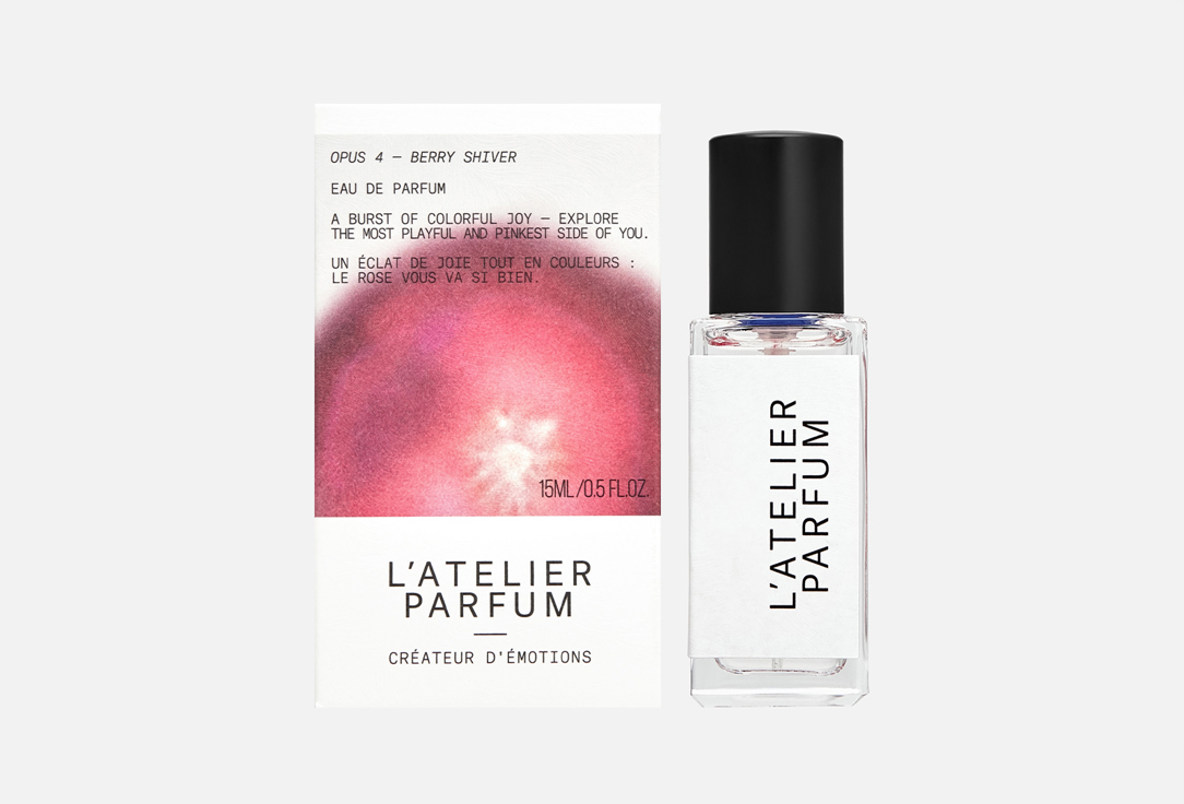

Парфюмерная вода L'ATELIER PARFUM, BERRY SHIVER 15 мл