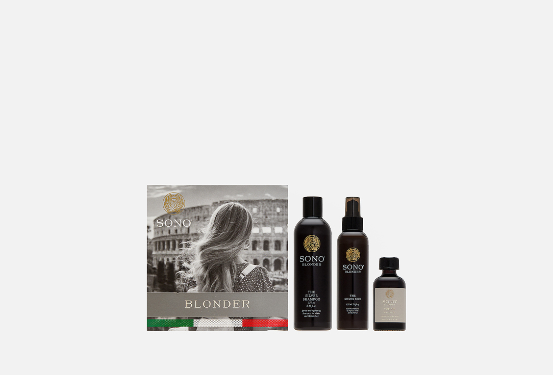 Изображение товара Подарочный набор для ухода за волосами SONO Blonder oil gift set