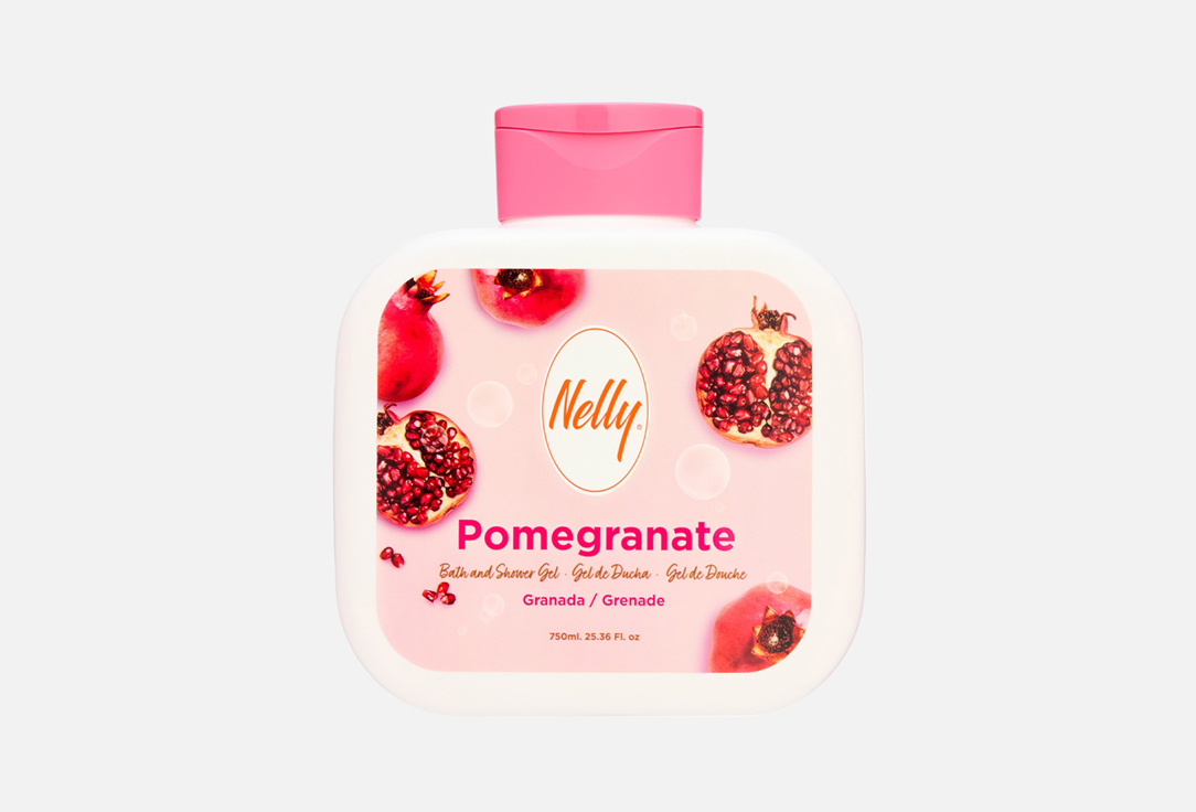 

Гель для душа NELLY, POMEGRANATE 750 мл