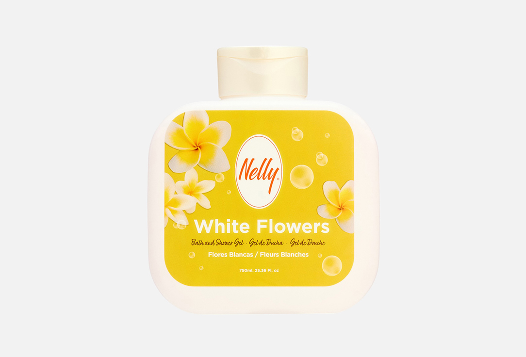 

Гель для душа NELLY, WHITE FLOWERS 750 мл