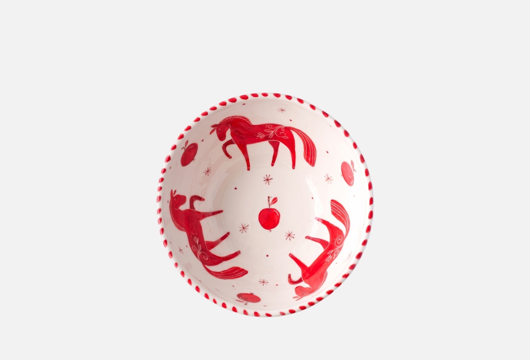 

Салатник ODARYADARYA, Принт, Лошадки 1 шт