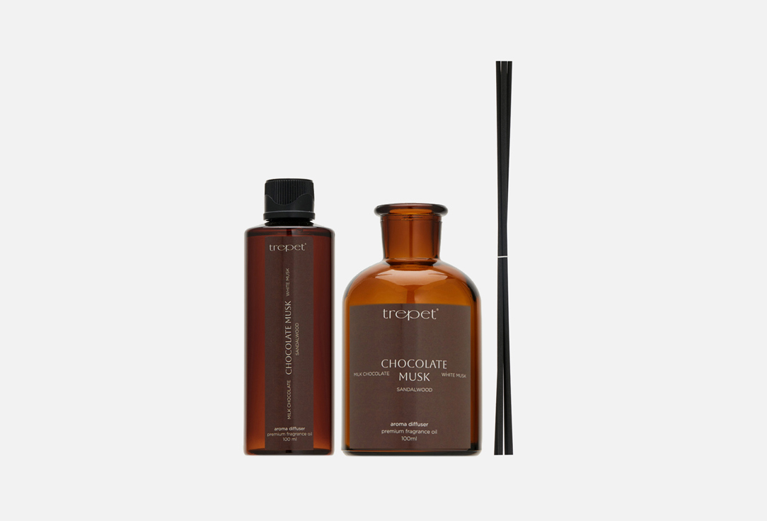 Изображение товара Ароматический диффузор Trepet chocolate musk 100 мл гурманский аромат для дома
