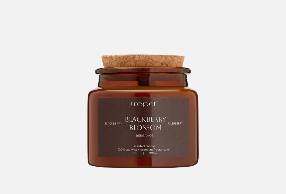 Ароматическая свеча TREPET Blackberry blossom 100 мл