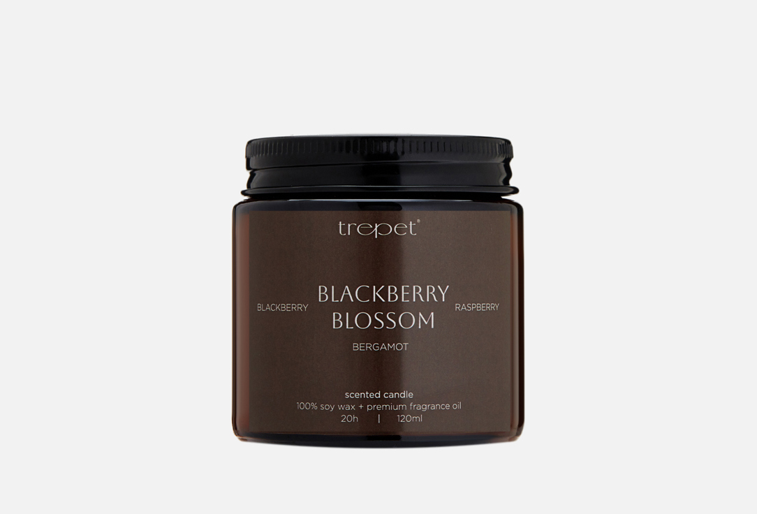 Изображение товара Ароматическая свеча Trepet blackberry blossom 120 мл фруктовые ноты Россия
