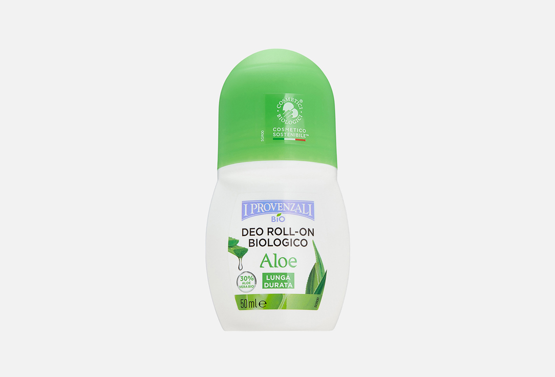 Изображение товара шариковый дезодорант I PROVENZALI ORGANIC ALOE DEO ROLL-ON