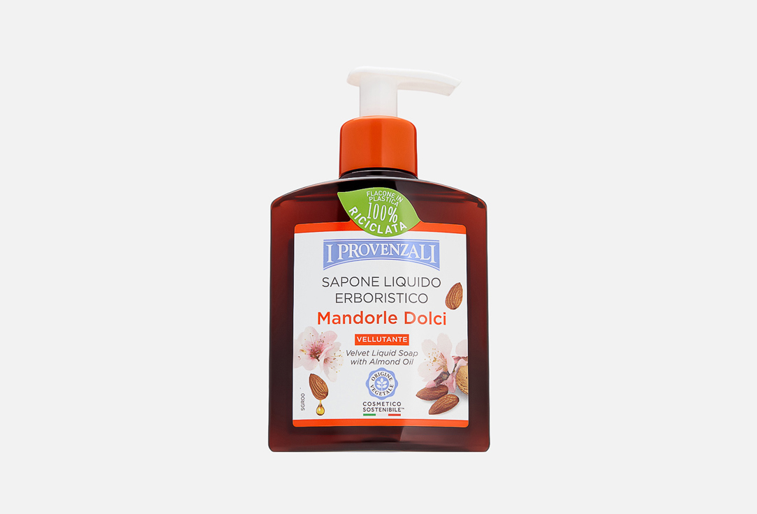 

Жидкое мыло I PROVENZALI, SWEET ALMOND LIQUID SOAP 250 мл
