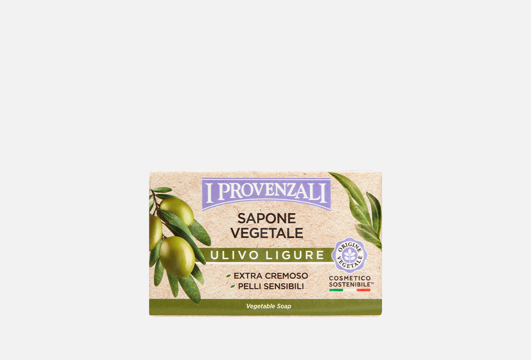 

Мыло I PROVENZALI, OLIVE TREE VEGETABLE BODY SOAP CREAMY 100 г