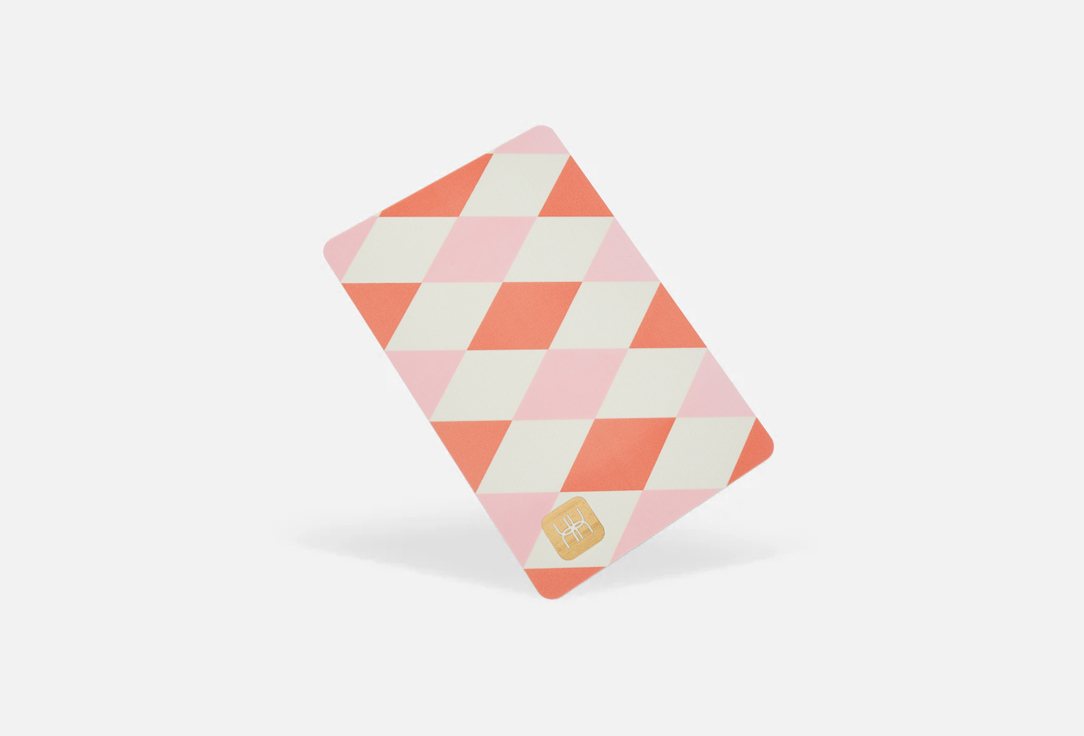 

пластиковая подарочная карта GOLD APPLE, Gift card 1 шт