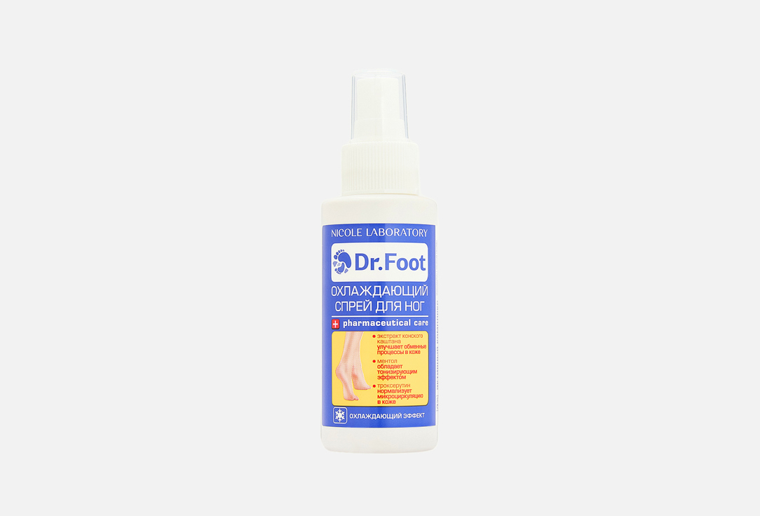 Спрей для ног DR FOOT Охлаждающий 100 мл