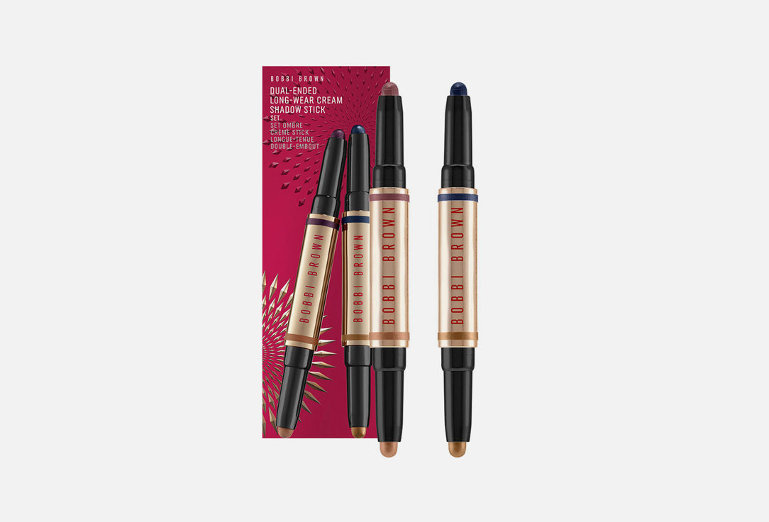 

Набор теней для век BOBBI BROWN, Dual-Ended Long-Wear Cream Shadow Stick Set 2 шт