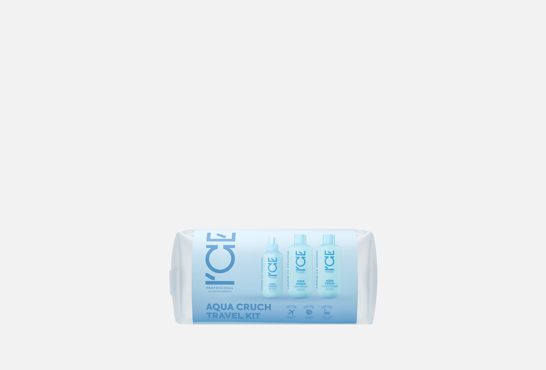 

Набор ICE BY NATURA SIBERICA, AQUA CRUCH Travel Kit 3 шт