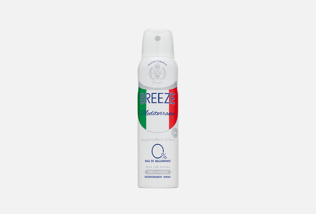 Дезодорант-аэрозоль для тела BREEZE MEDITERRANEO 150 мл
