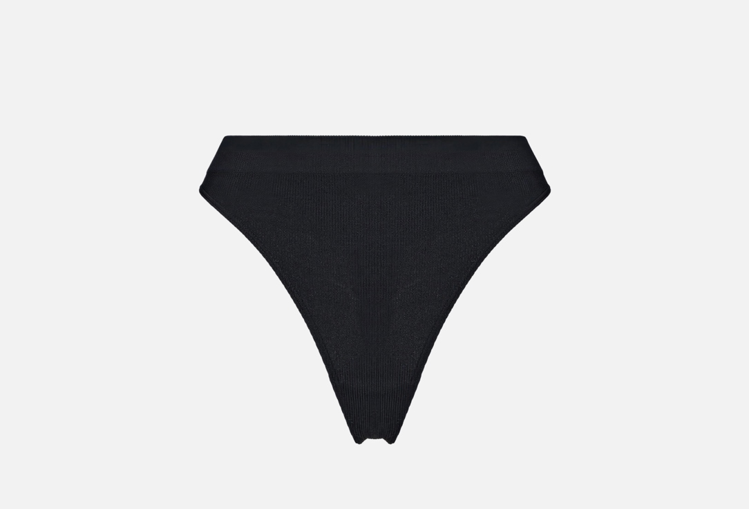 Изображение товара Стринги с высокой посадкой Belle YOU SOFT черные
