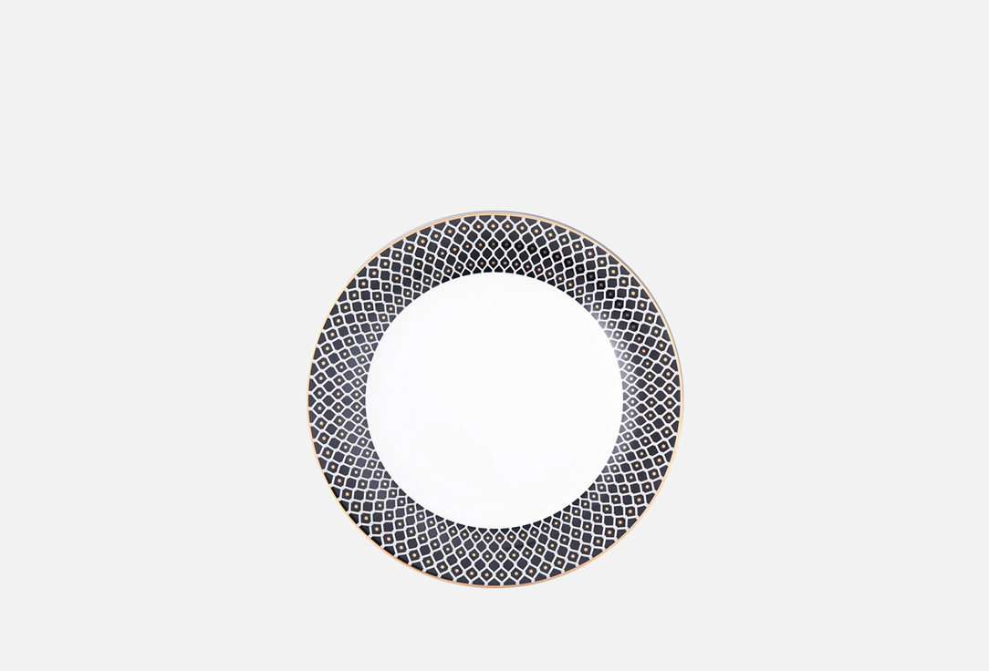 

ТАРЕЛКА ИМПЕРАТОРСКИЙ ФАРФОРОВЫЙ ЗАВОД, Принт, Плоская, Неро 2 27 мл