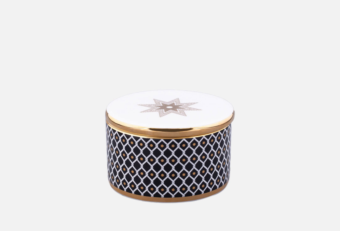 

Шкатулка ИМПЕРАТОРСКИЙ ФАРФОРОВЫЙ ЗАВОД, Черный, Идиллия, Неро 2 1 шт