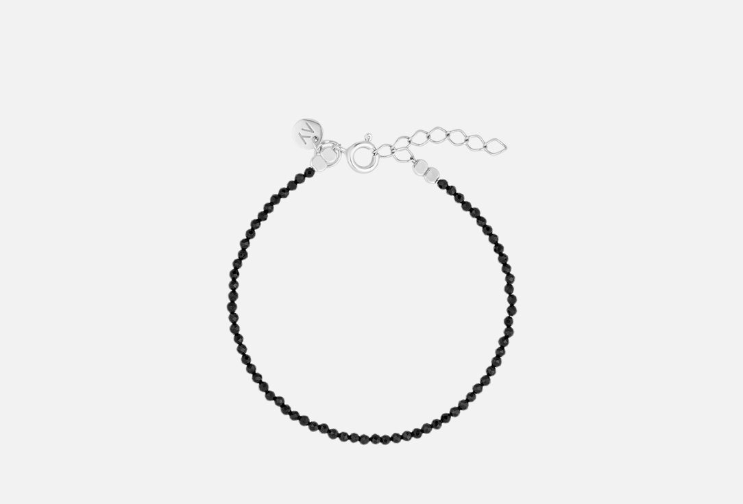 Изображение товара Браслет LU JEWEL Noir из черной шпинели для женщин сверкающий стильный аксессуар