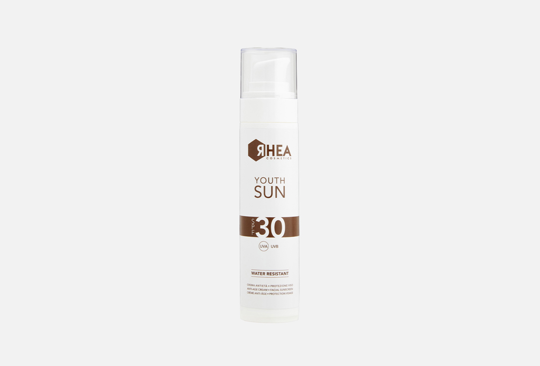 Изображение товара Солнцезащитный анти-возрастной крем для лица SPF 30 Rhea Youth Sun
