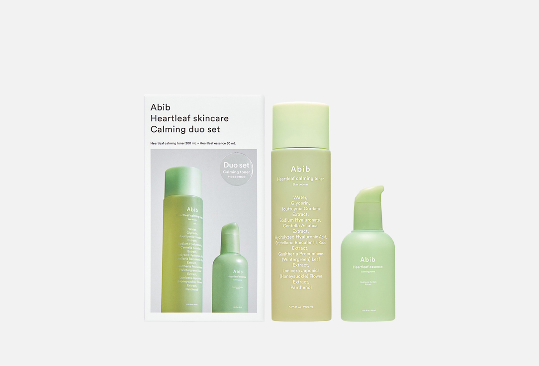 Изображение товара Набор ухода за кожей лица ABIB Heartleaf skincare Calming duo set